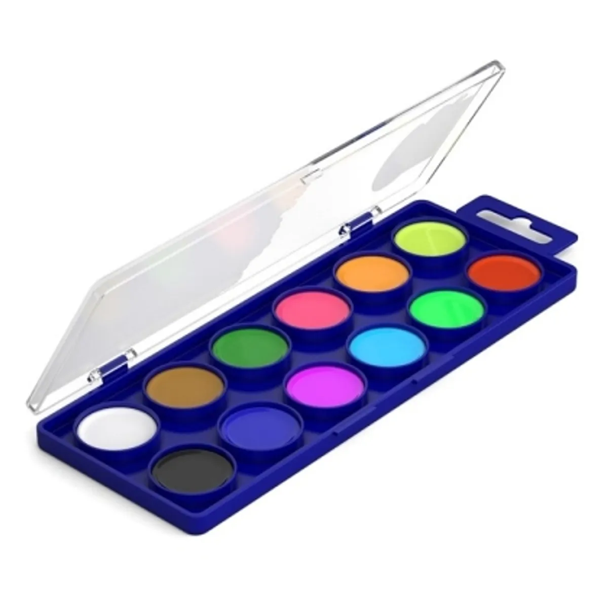Aкварелни бои ErichKrause ArtBerry® Neon 12 цвята с UV защита, снимка 2