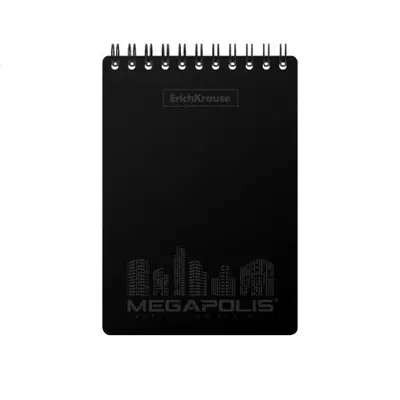 Корица на „Блокнот ErichKrause MEGAPOLIS® PP корица, А6, каре, 80 л.“