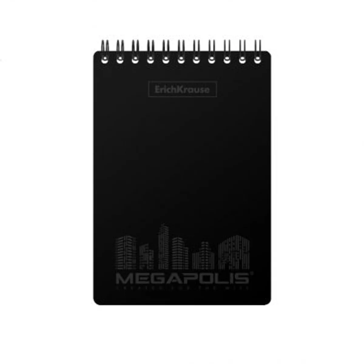Блокнот ErichKrause MEGAPOLIS® PP корица, А6, каре, 80 л., снимка 1