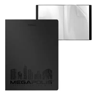 Корица на „Папка ErichKrause® MEGAPOLIS, 40 джоба A4“