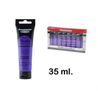 Корица на „Акрилна боя MP Artix, лилав неон, 35 ml.“