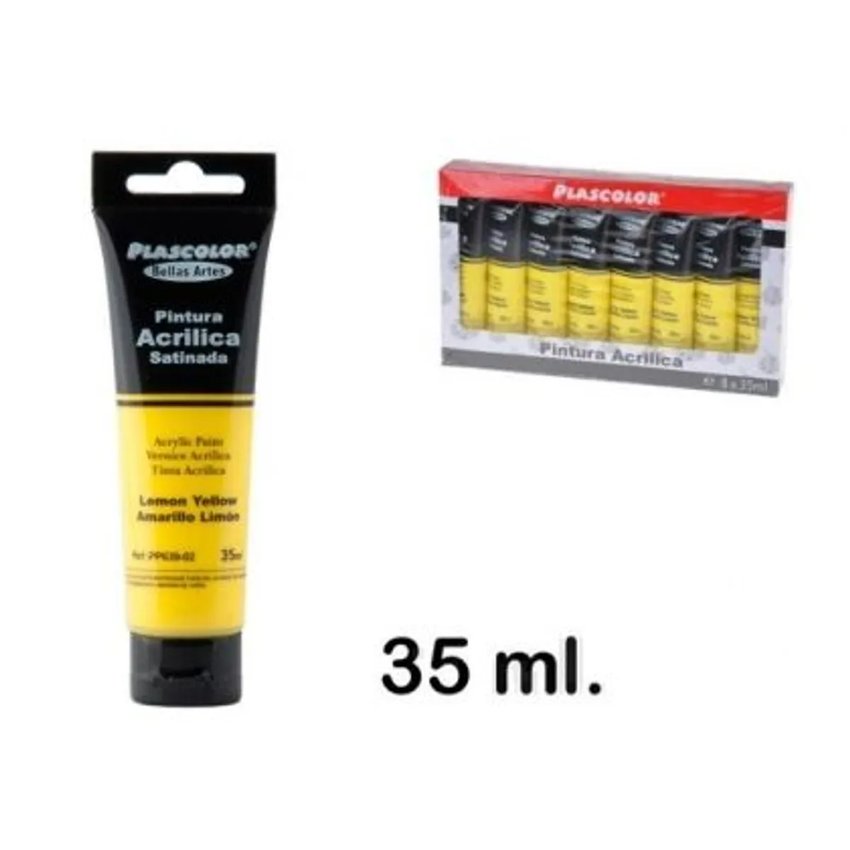 Акрилна боя MP Artix, жълт, 35 ml.