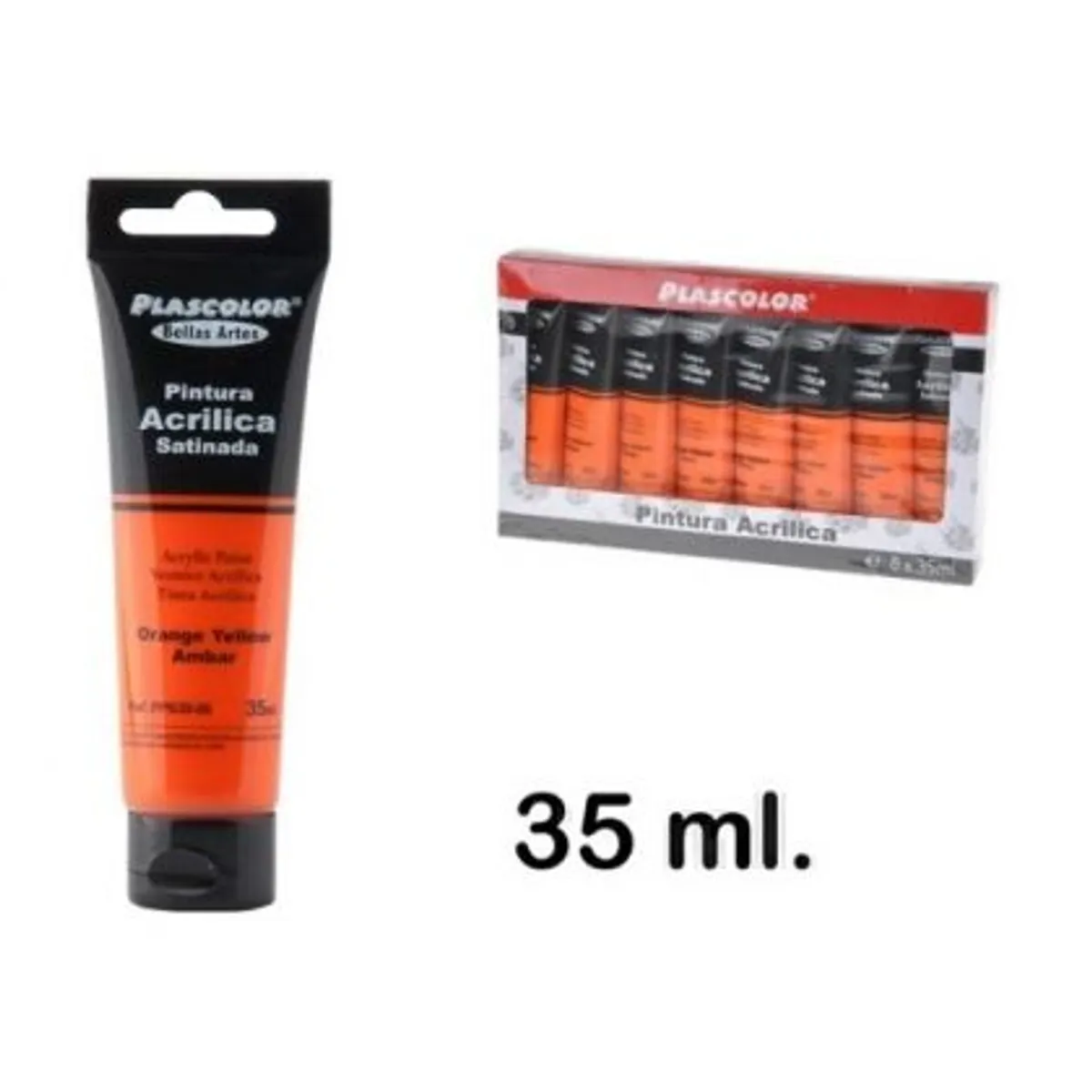 Акрилна боя MP Artix, оранж, 35 ml.