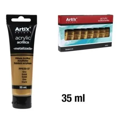 Корица на „Акрилна боя MP Artix, злато, 35 ml.“