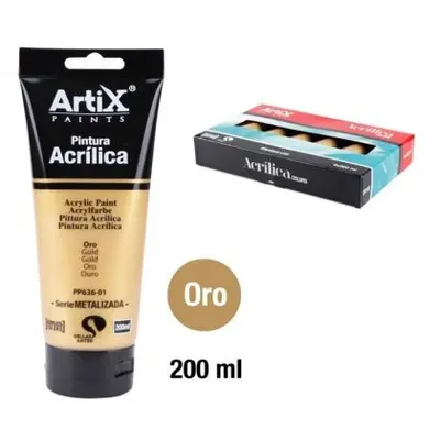 Корица на „Акрилна боя MP Artix, злато, 200 ml.“