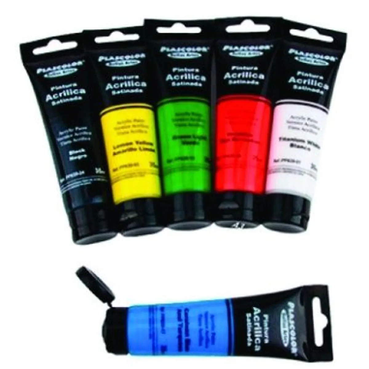 Акрилна боя MP Artix, комплект от 6 класически цвята x 35ml, снимка 1