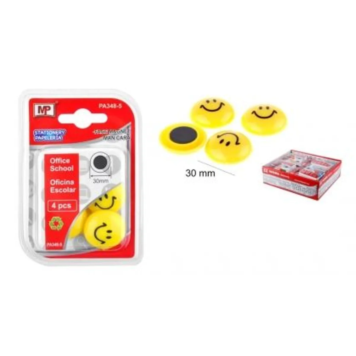 Магнитчета MP Smile, 4 бр.