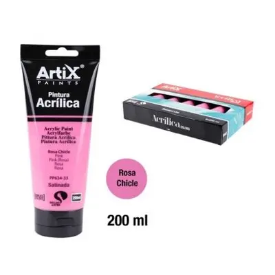 Корица на „Акрилна боя MP Artix, розов, 200 ml."