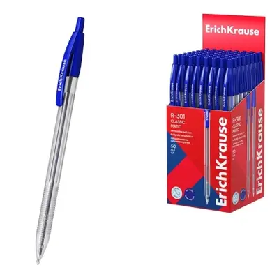 Корица на „Автоматична химикалка ErichKrause® R-301Matic Classic 1.0 mm (в кутия 50 бр.)“