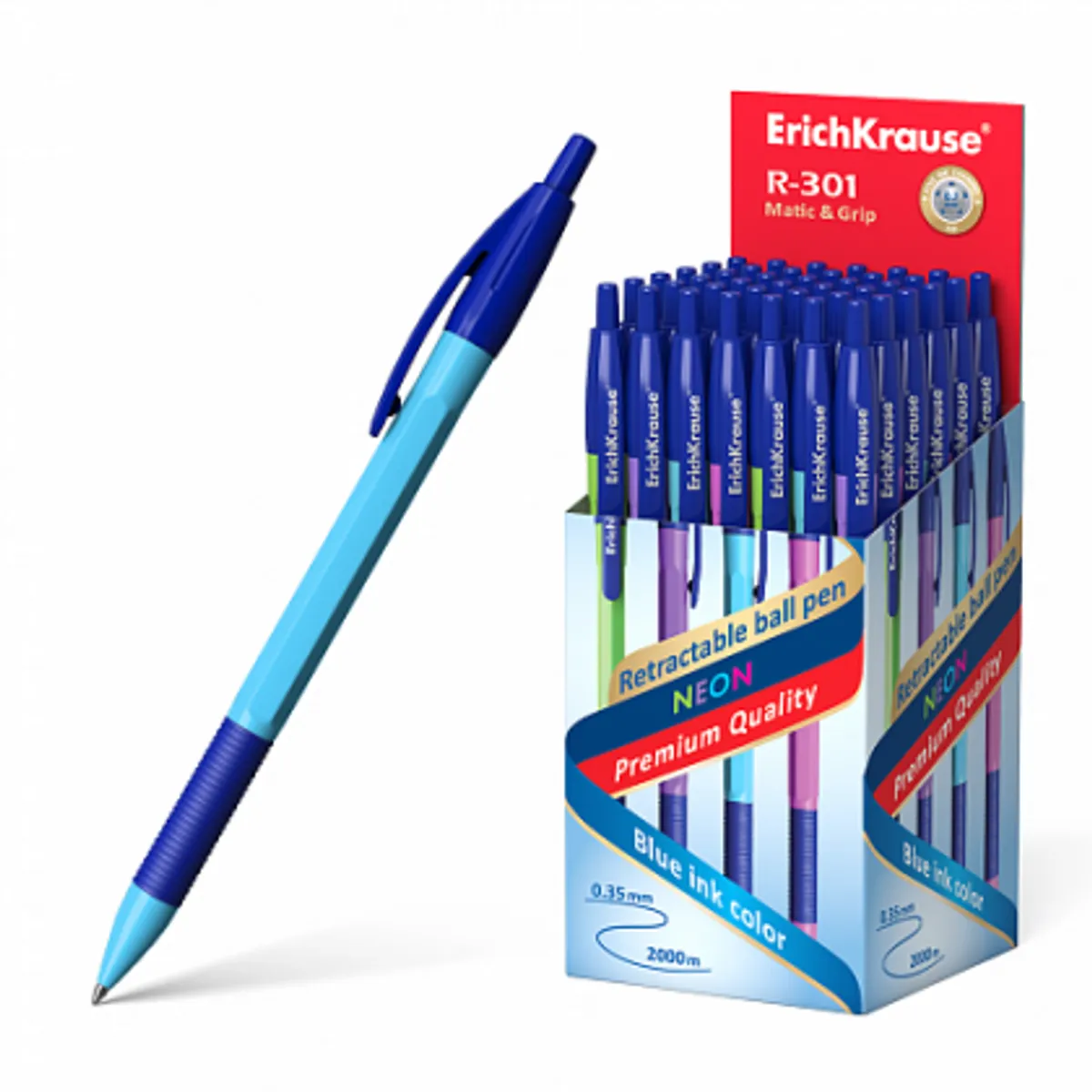 Автоматична химикалка R-301 Matic-Grip 0.7mm, снимка 2