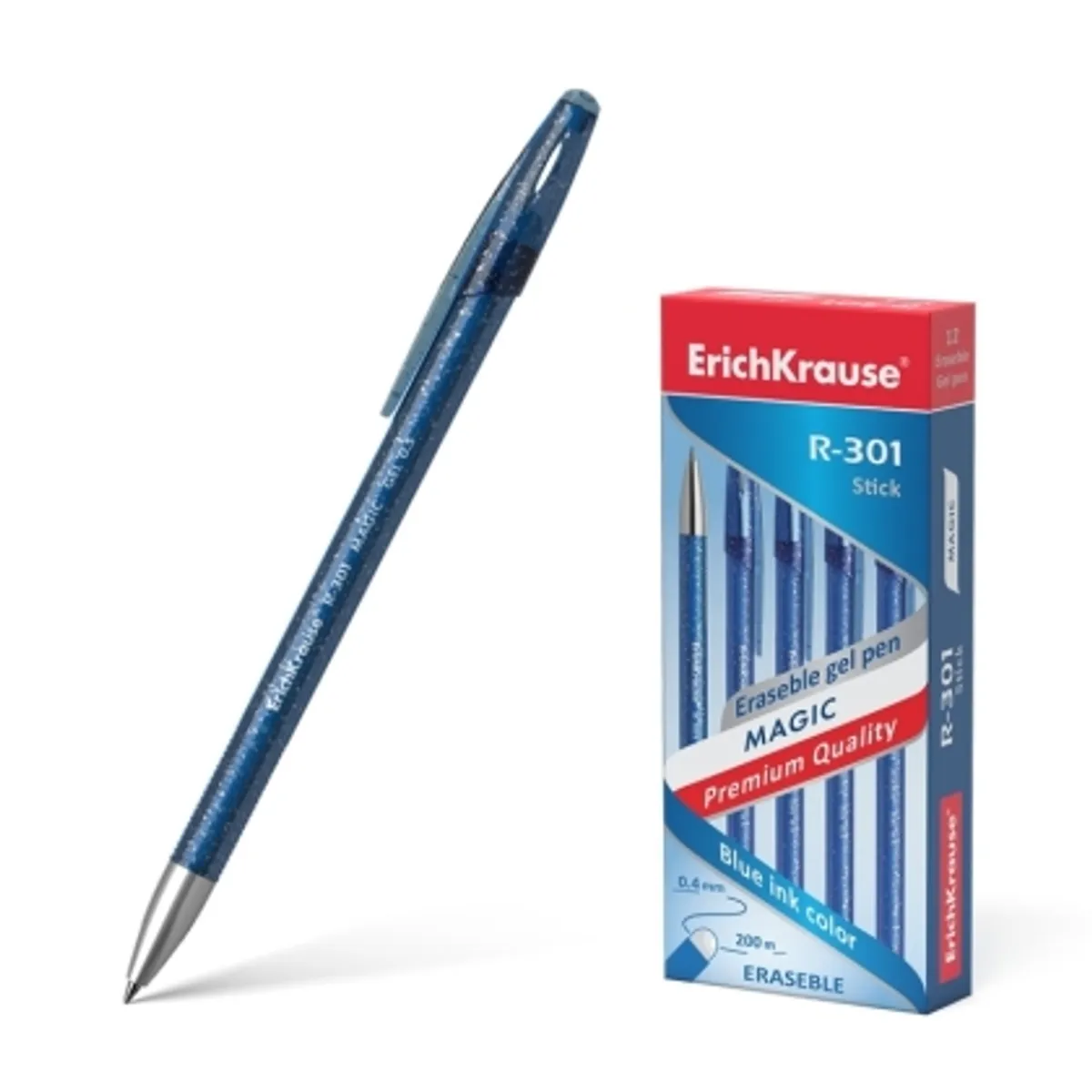 Изтриваема химикалка ErichKrause® R-301 Magic Gel, 0.5мм — снимка 1