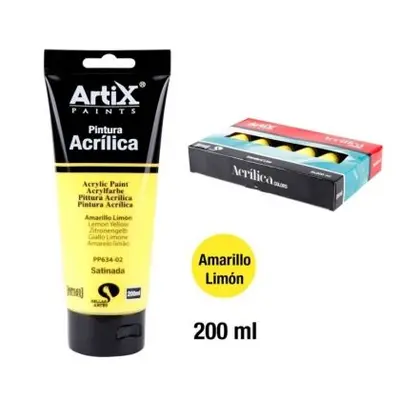 Корица на „Акрилна боя MP Artix, жълт, 200 ml.“