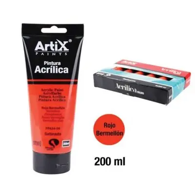 Корица на „Акрилна боя MP Artix, оранжев, 200 ml.“