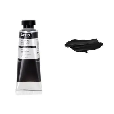 Корица на „Маслена боя MP Artix 50 ml, ЧЕРЕН“