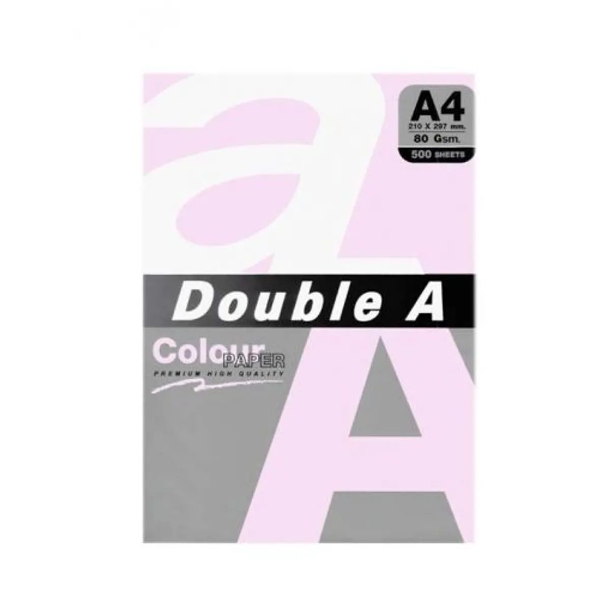 Цветна хартия Double A, A4, 500 листа, пепел от рози пастел