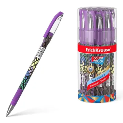 Корица на „Химикалка ErichKrause® ColorTouch Stick Purple Python, 0.7 mm“