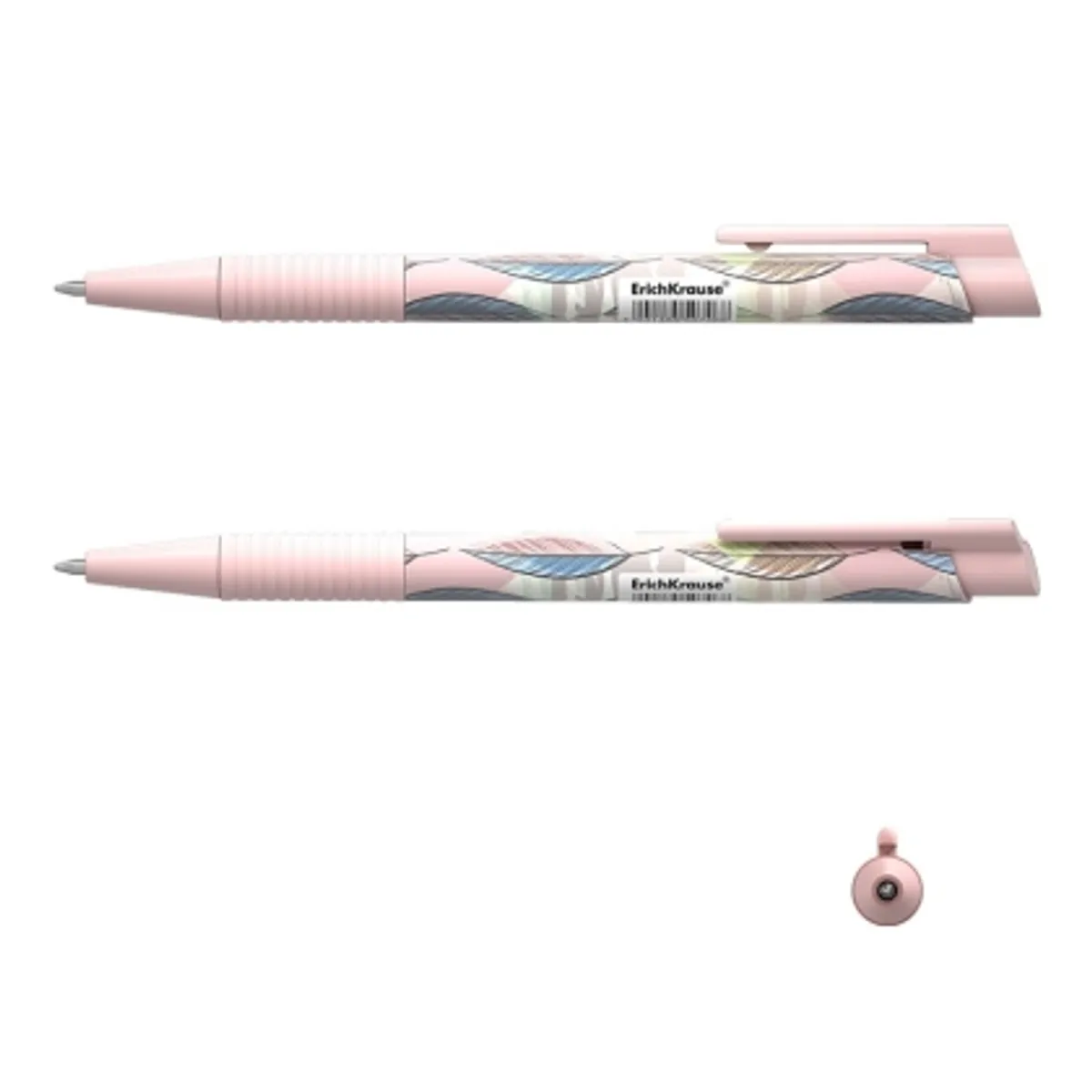 Aвтоматична химикалка ErichKrause® ColorTouch, Flora, 0.7mm, снимка 2