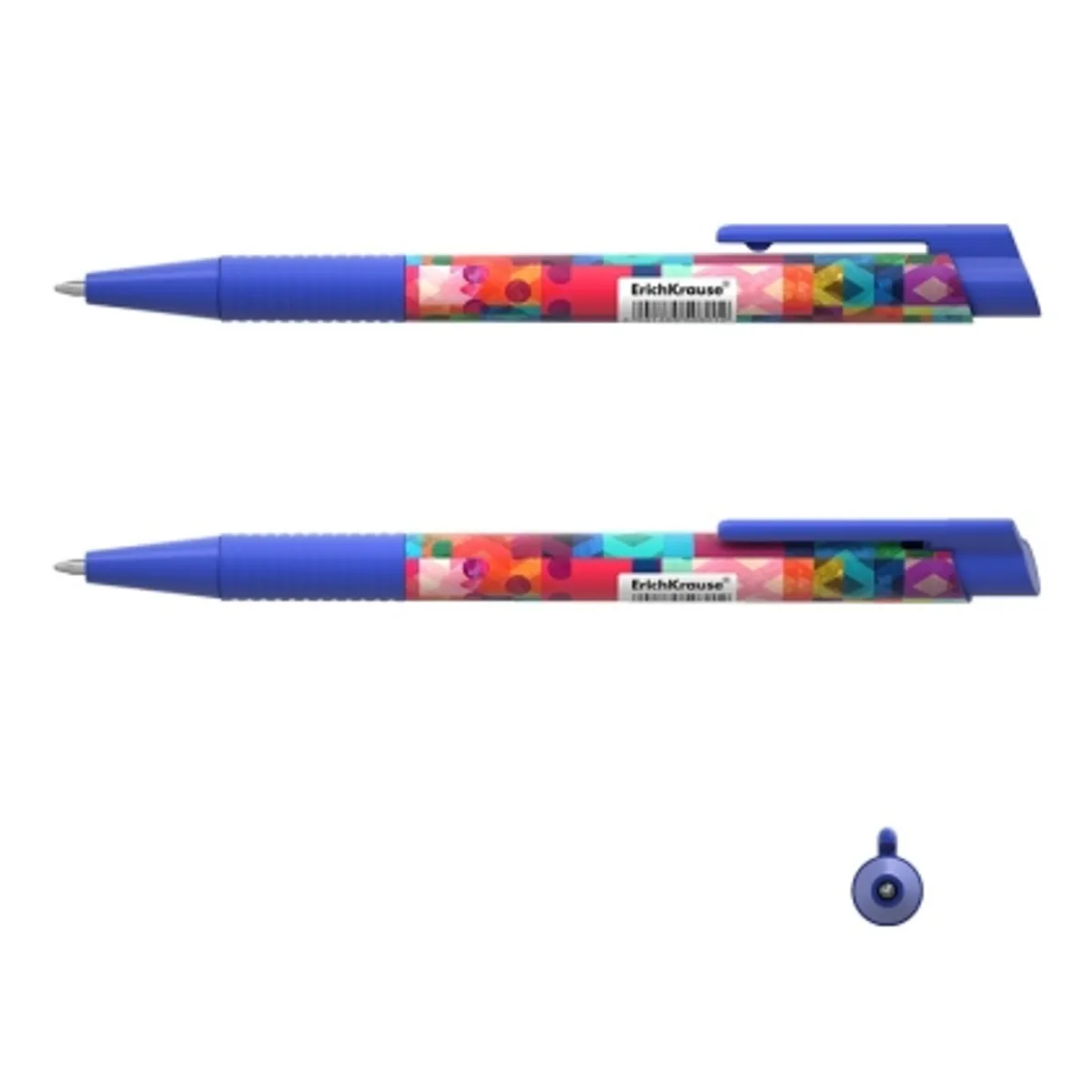 Автоматична химикалка ErichKrause® ColorTouch, Patchwork, 0.7mm, снимка 2