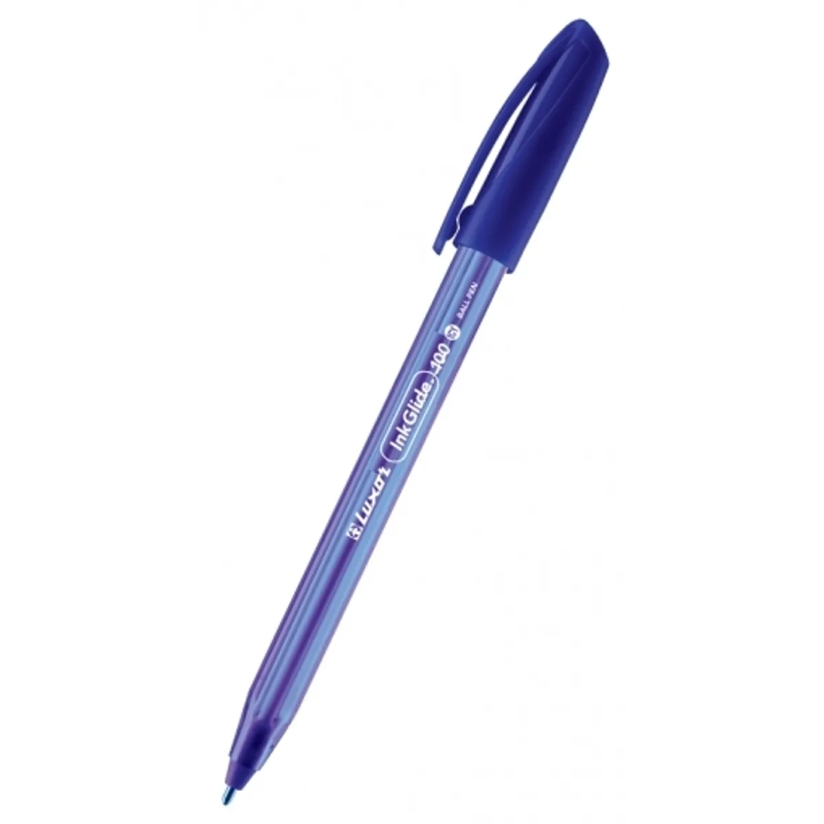 Химикалка LUXOR InkGlide ICY, 1 mm, 4 цвята микс, снимка 2