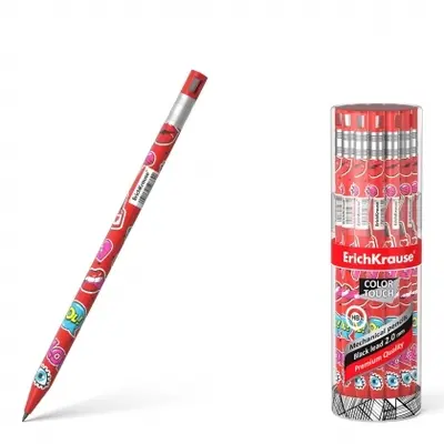 Корица на „Aвтoматичен молив ErichKrause® Color Touch Sweet love 2.0 mm с острилка, HB /в туба 24 бр./“