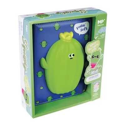 Корица на „Тефтер Squishy MP с меки корици 3D пяна "Кактус", 128 листа"