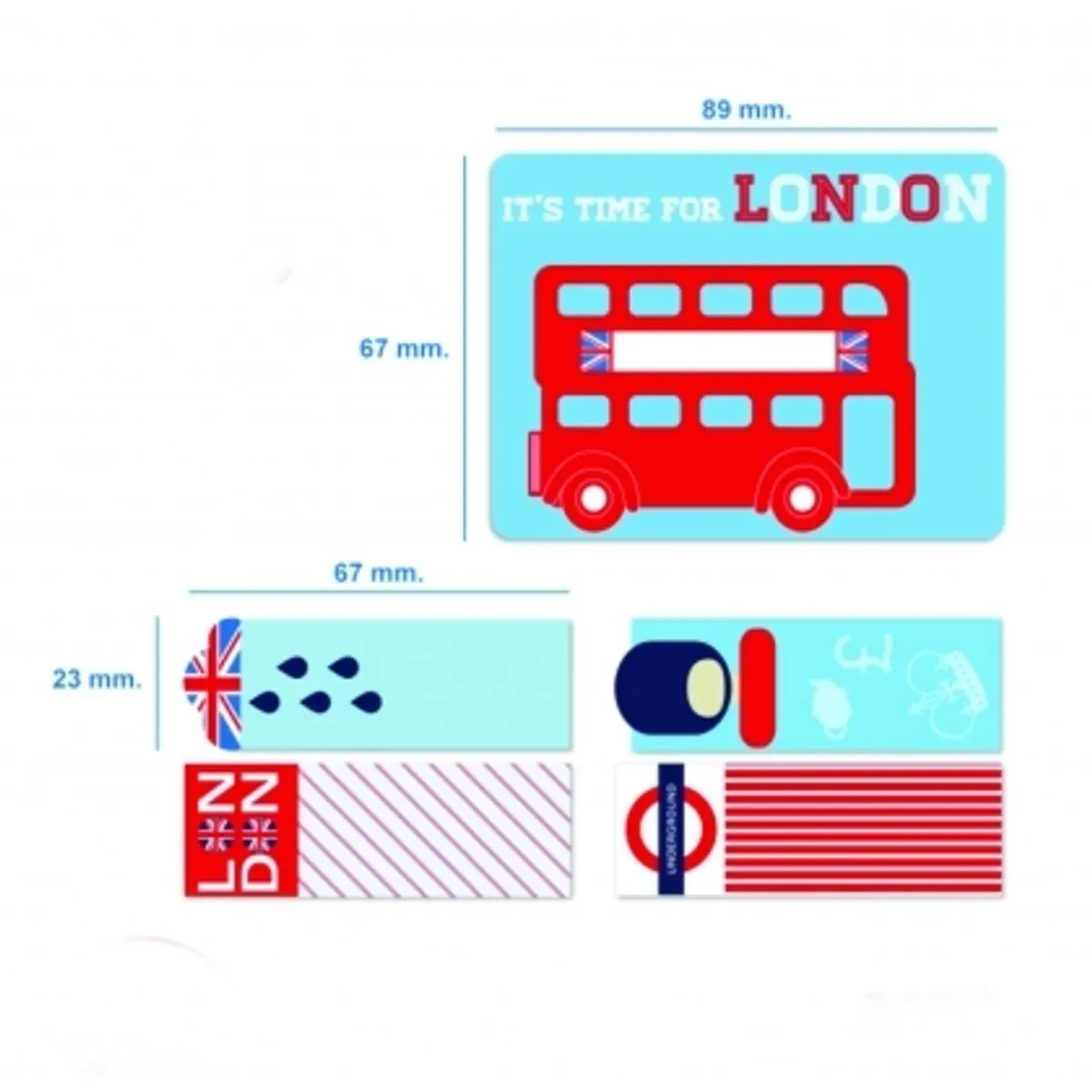 Индекси 5X25бр. LONDON — снимка 2
