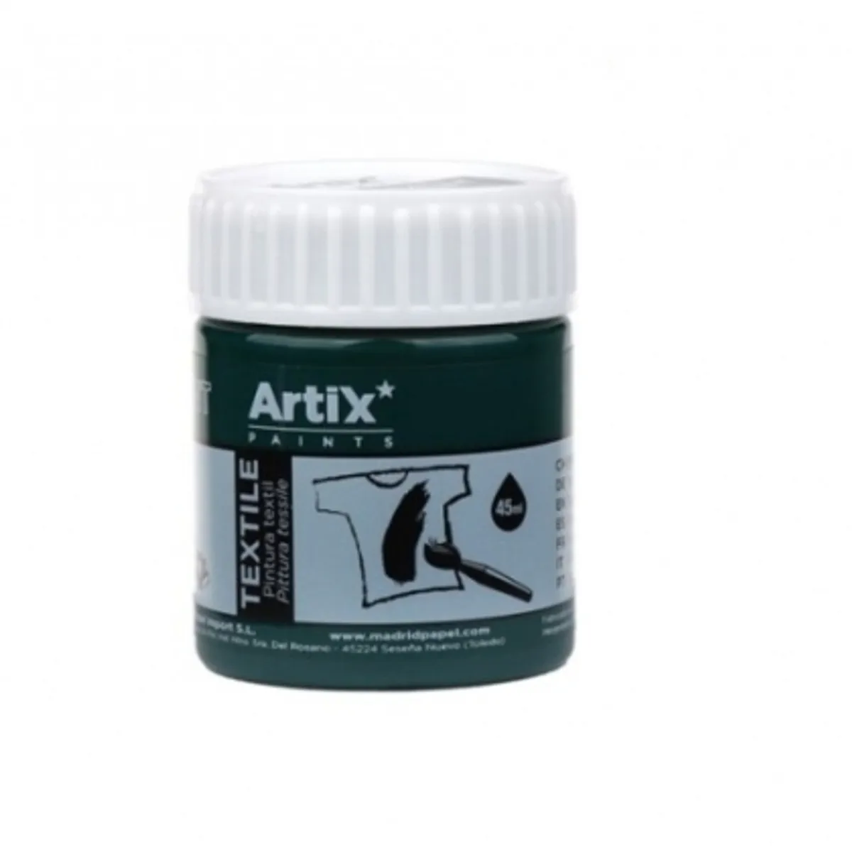 Текстилна боя MP Artix 45 ml ИНДИГО ЗЕЛЕНО