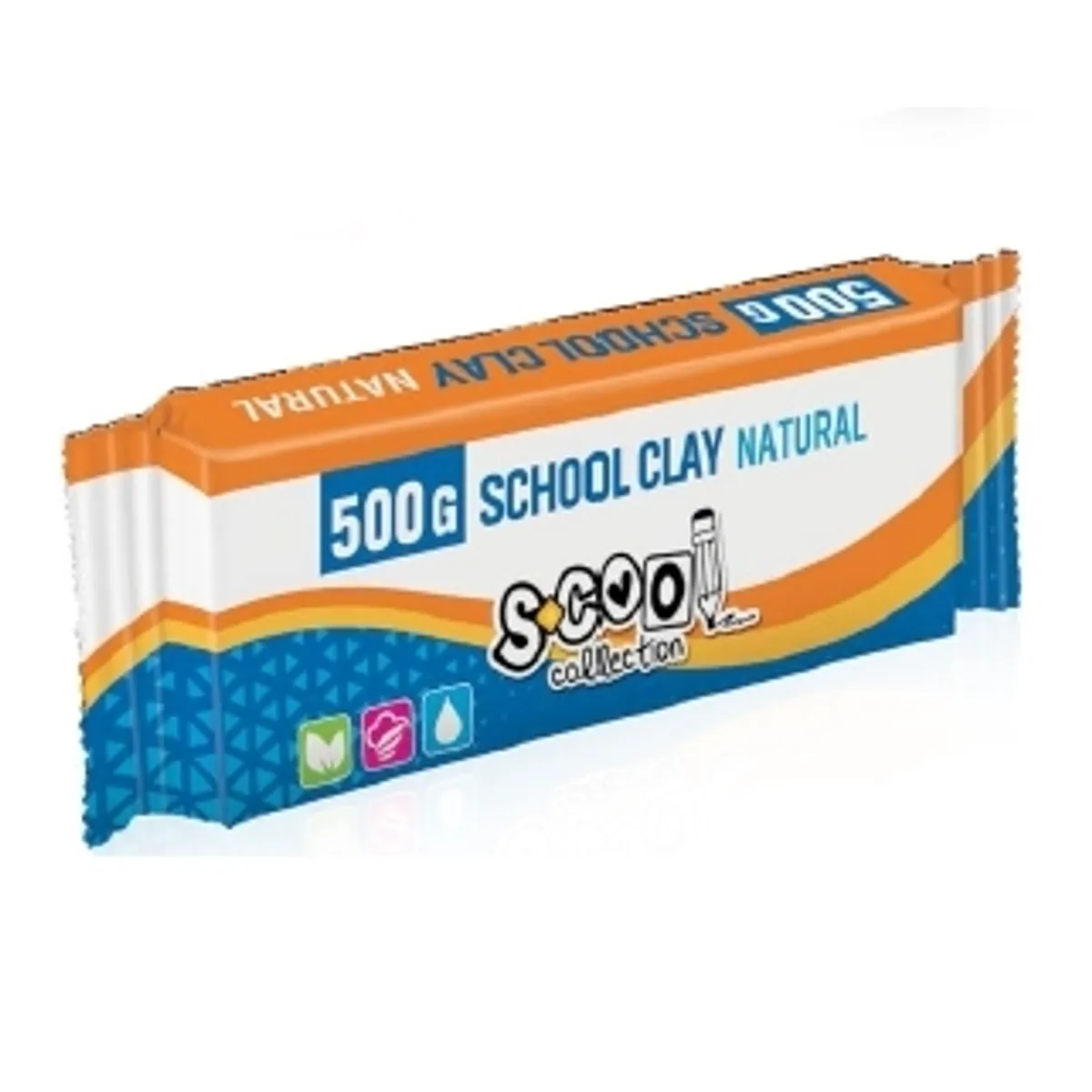Глина S-COOL сива, 500 гр. - SC150