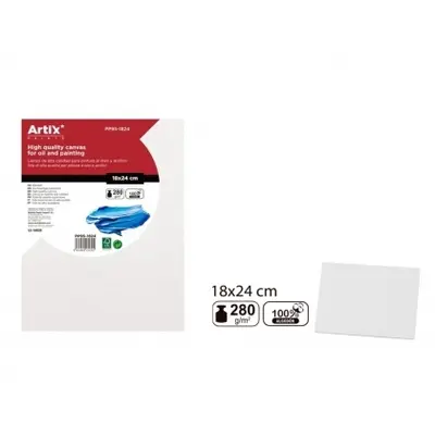 Корица на „Платно за рисуване MP Artix 280 g/m², 18х24 см.“