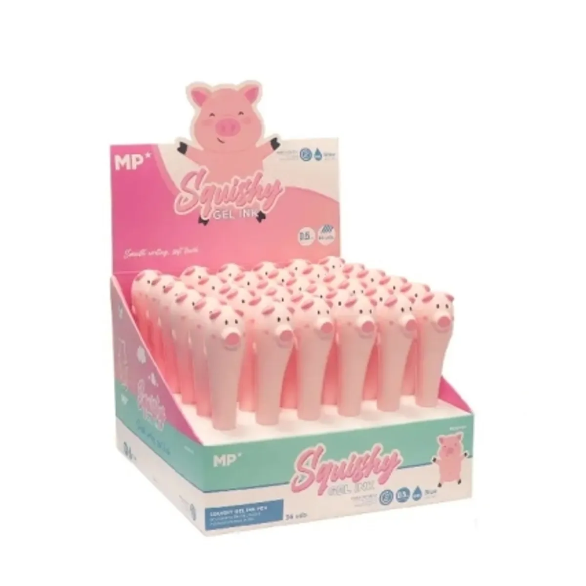 Химикалка Squishy MP с меко тяло от пяна ПРАСЕНЦЕ — снимка 1