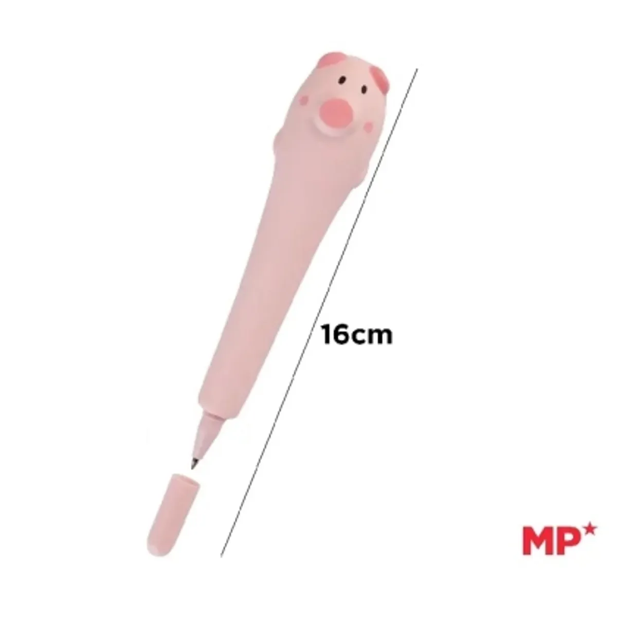 Химикалка Squishy MP с меко тяло от пяна ПРАСЕНЦЕ — снимка 2