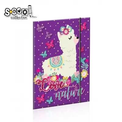 Корица на „Папка с ластик S-COOL Love Nat“