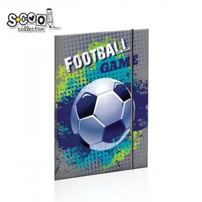 Корица на „Папка с ластик S-COOL Football“