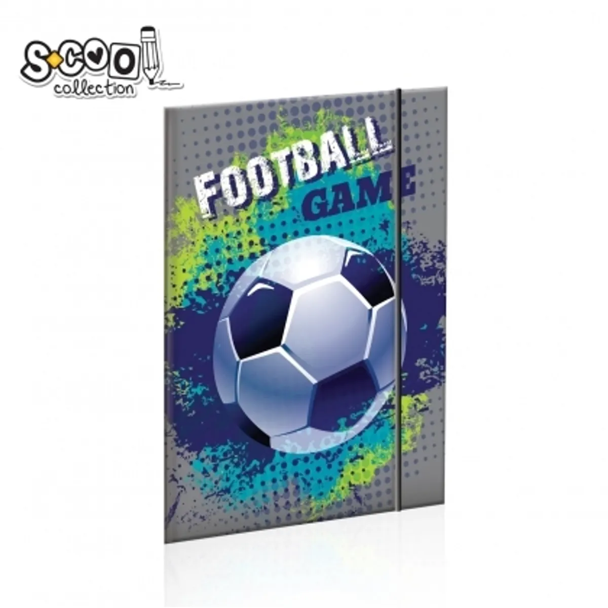 Папка с ластик S-COOL Football
