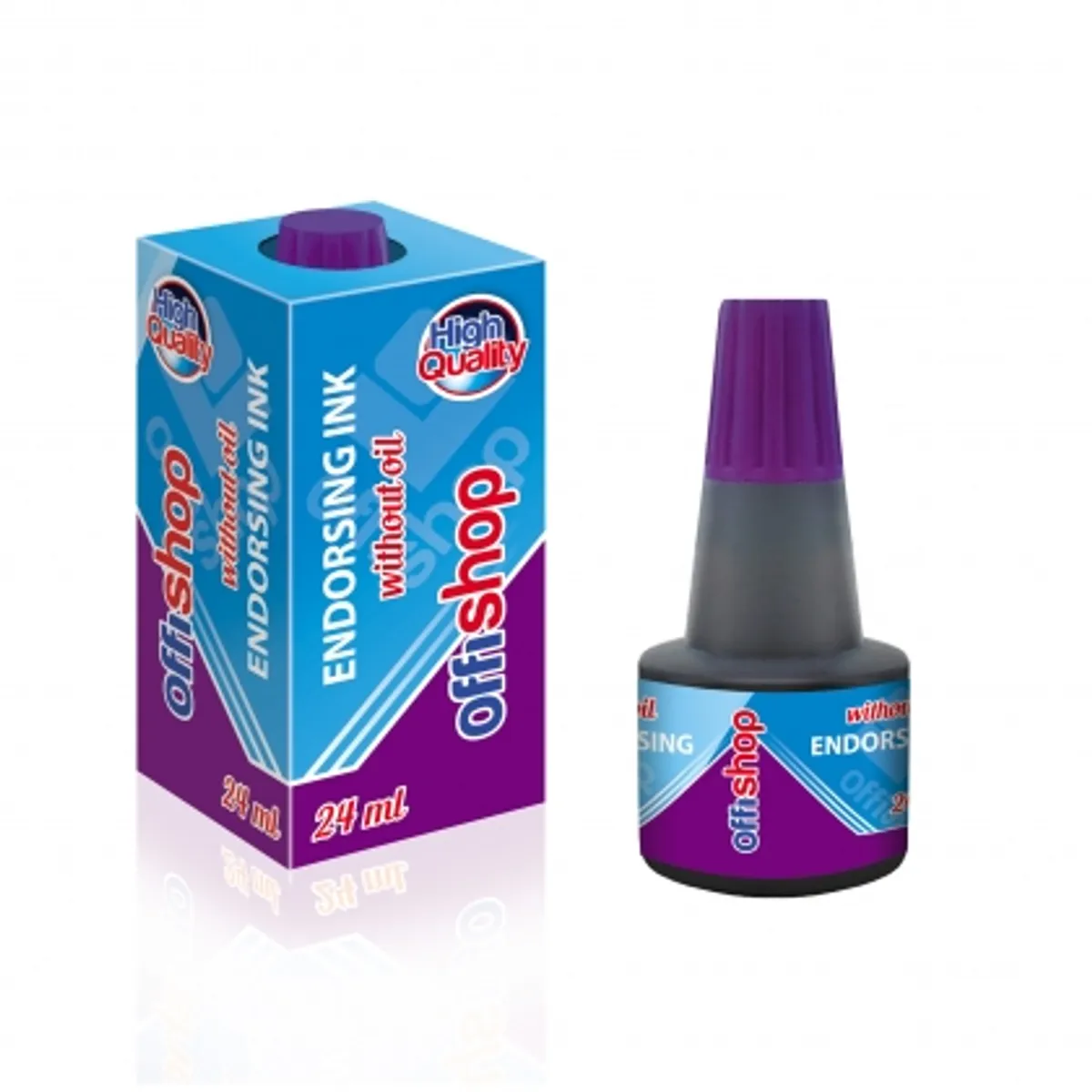 Тампонно мастило OFFISHOP 24ml — снимка 2