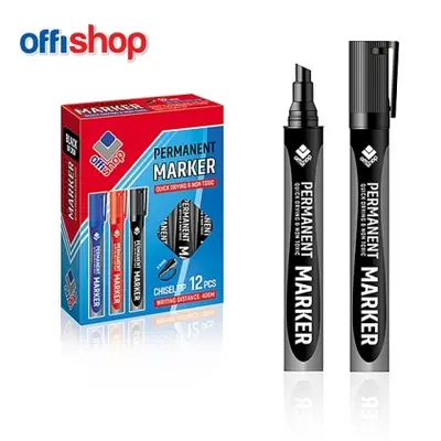 Корица на „Перманентен маркер OFFISHOP скосен връх, 3-5mm"