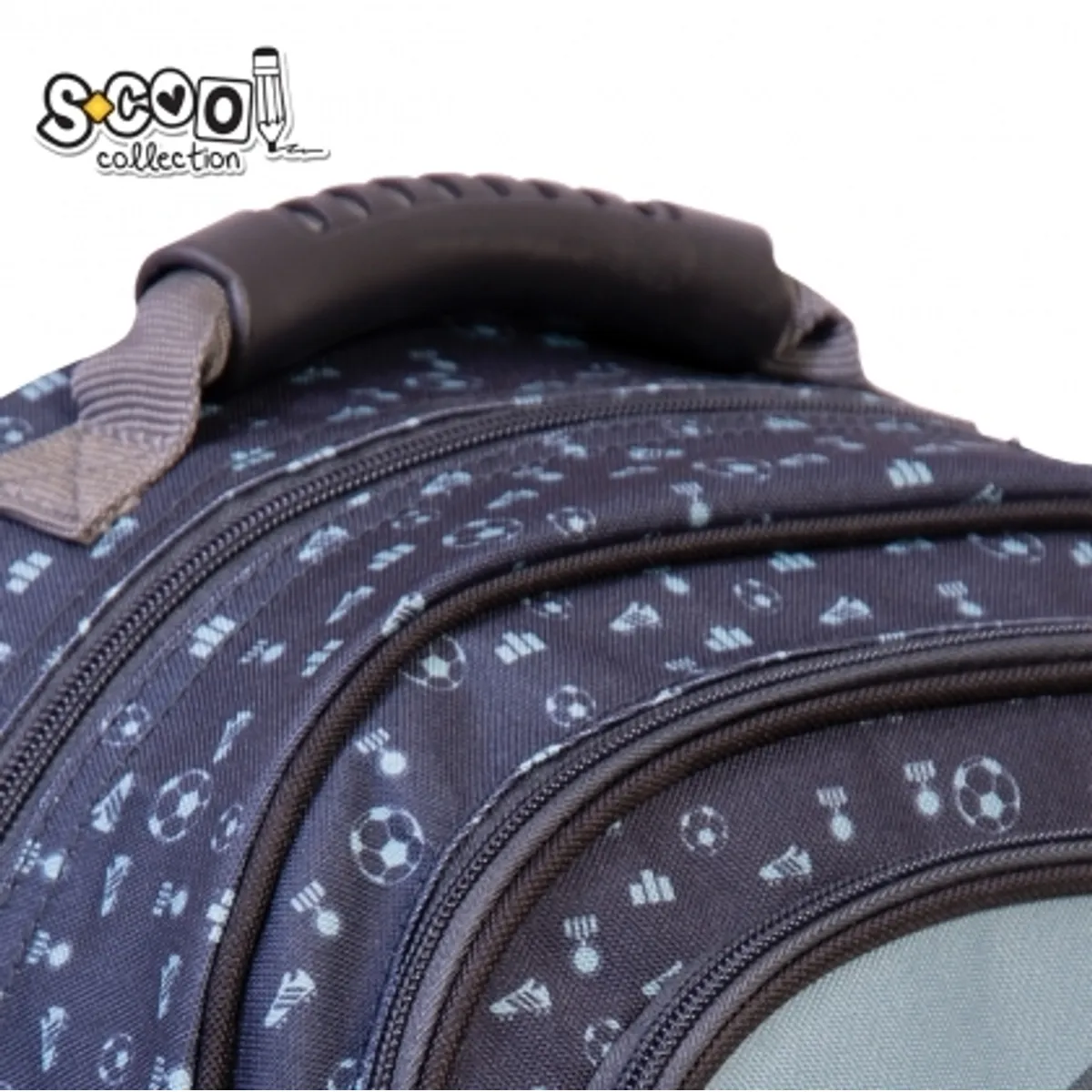 Ергономична раница S-COOL SOCCER, 15L — снимка 6