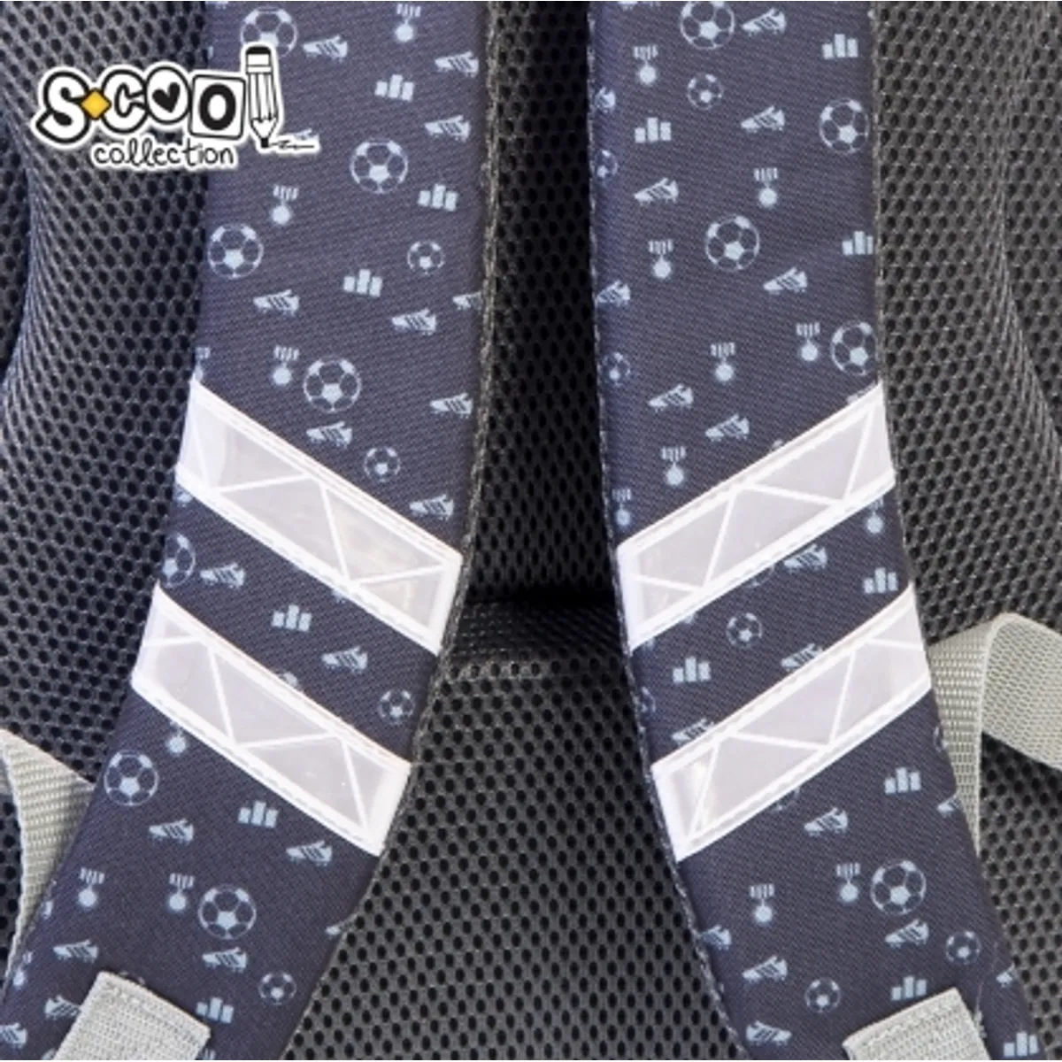 Ергономична раница S-COOL SOCCER, 15L — снимка 7