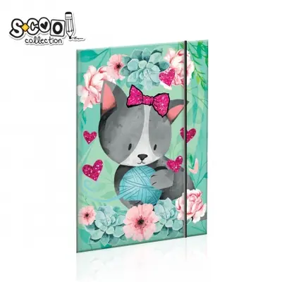 Корица на „Папка с ластик S-COOL Kitty“