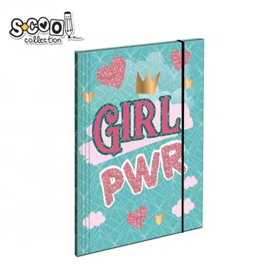 Корица на „Папка с ластик S-COOL Girl PWR“