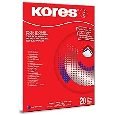 Корица на „Индиго KORES Carbon Paper А4, 20 листа“