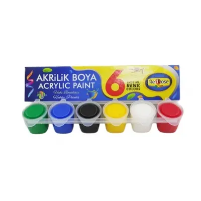 Корица на „Акрилна боя Ark 6 цвята x 25 ml ."
