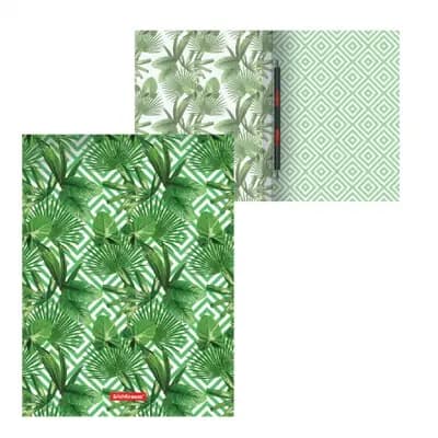 Корица на „Папка ErichKrause® Tropical Leaves, с пружина, A4“