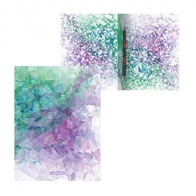 Корица на „Папка ErichKrause® Violet Dynamique, с пружина, A4“