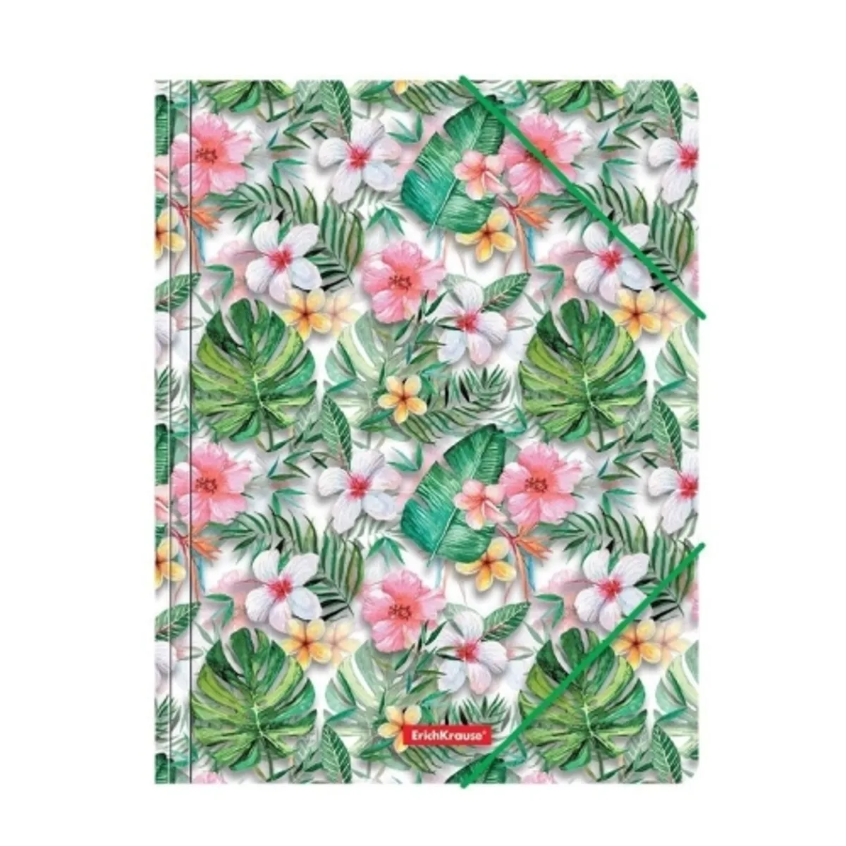 Папка с ластик ErichKrause® Tropical Nature A4