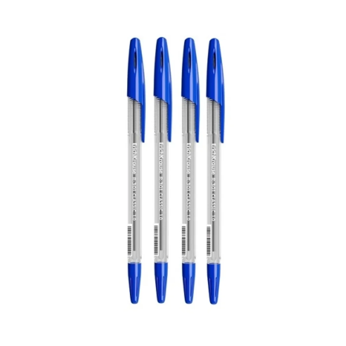 Химикалка ErichKrause® R-301 Stick Classic 1 mm, 4 броя в блистер — снимка 1