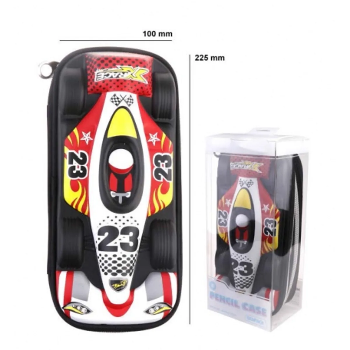 Несесер MP SAMPACK RACE 3D релефен с 2 ципа
