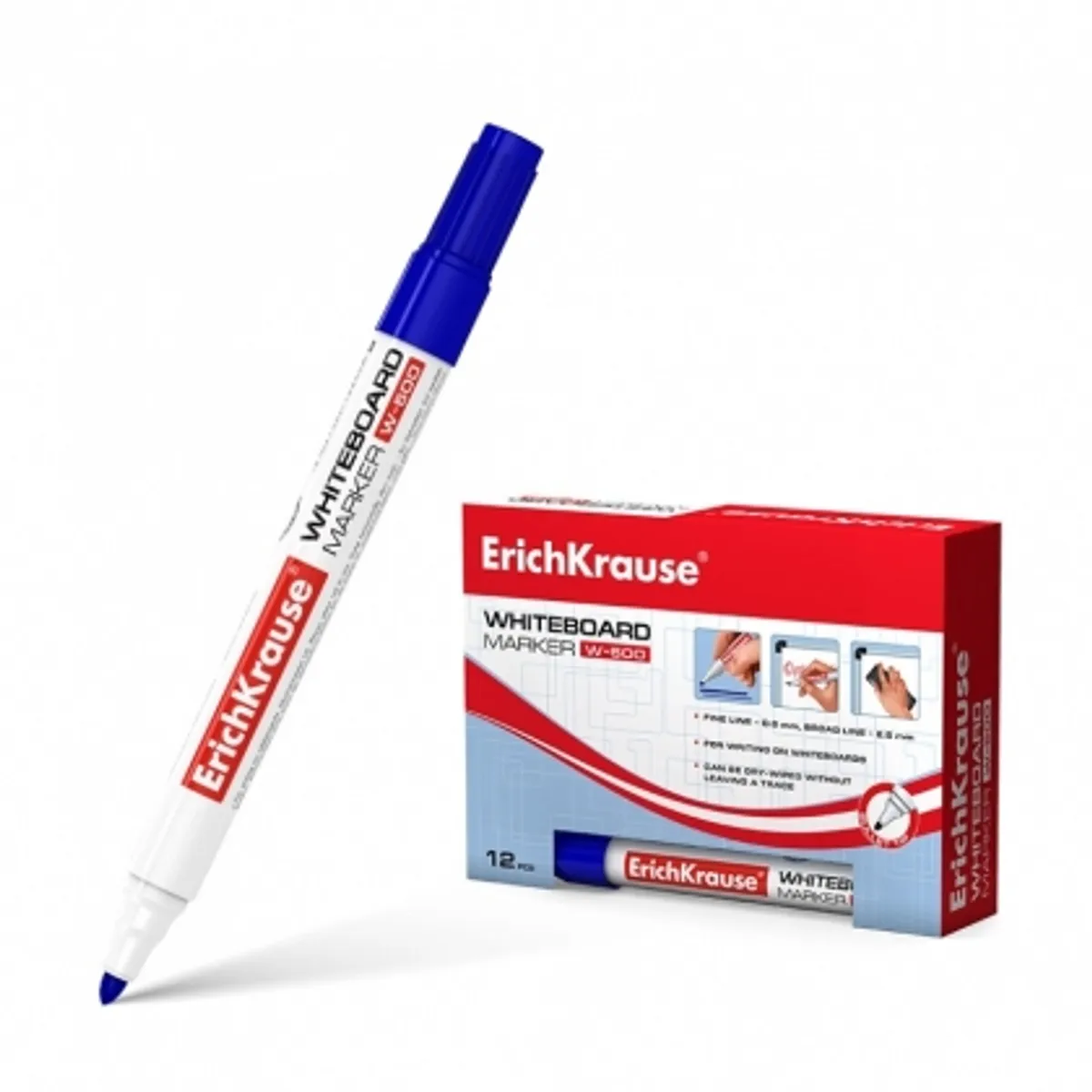Маркер за бяла дъска ErichKrause® W-500 — снимка 2