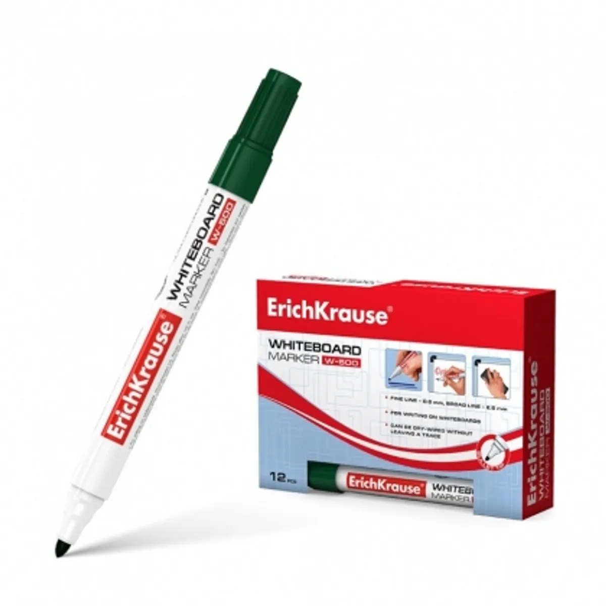 Маркер за бяла дъска ErichKrause® W-500 — снимка 4