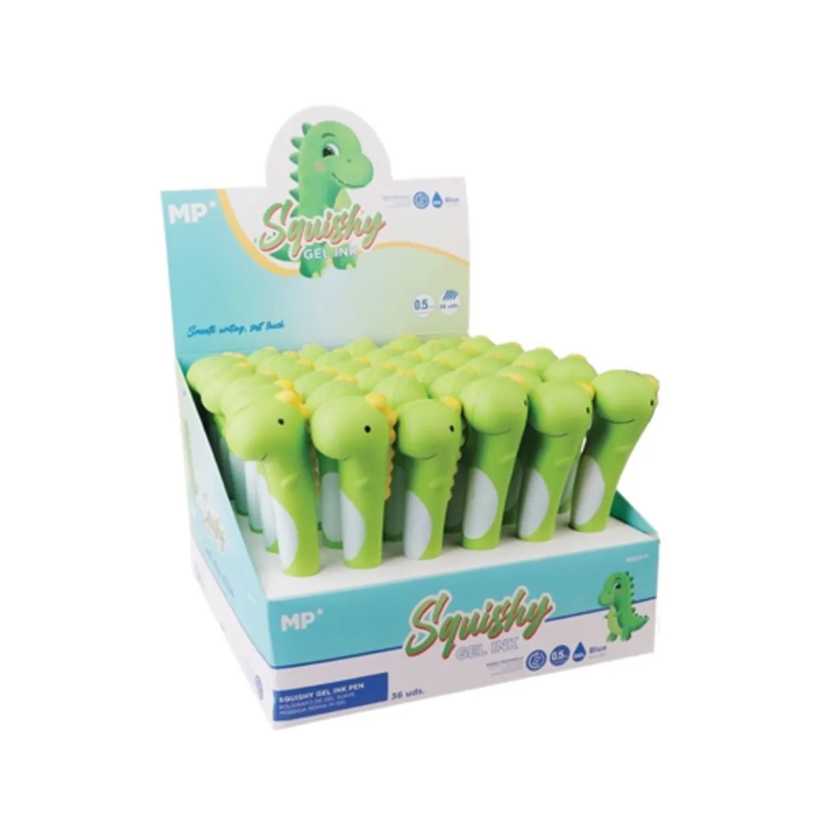 Химикалка Squishy MP с меко тяло от пяна DINOSAUR — снимка 1